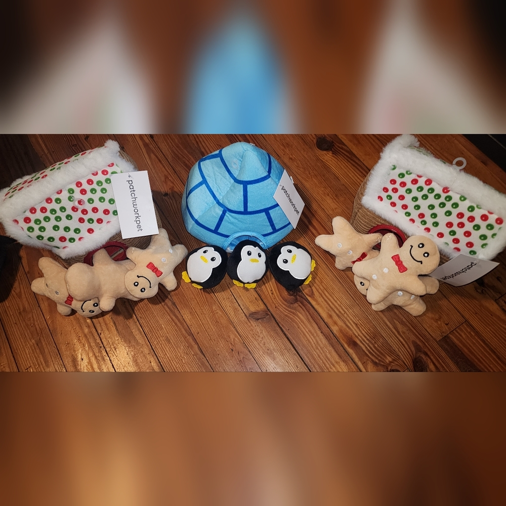 Christmas Puzzle Toy For Dogs . You Pick  From Gingerbread House  Or Igloo.